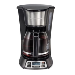 HAMILTON BEACH - Cafetera de Filtro 49630G 12 tazas con Encendido programable