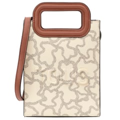 TOUS - Mini bolsa Pop beige Kaos Icon