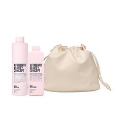 AUTHENTIC BEAUTY CONCEPT - Tratamiento capilar Glow para cuidado del color AUTHENTIC BEAUTY CONCEPT: Incluye Shampoo Glow 300ml, Acondicionador Glow 250ml