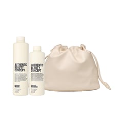 AUTHENTIC BEAUTY CONCEPT - Tratamiento capilar Replenish para cabello dañado AUTHENTIC BEAUTY CONCEPT: Incluye Shampoo Replenish 300ml, Acondicionador Replenish 250ml