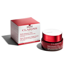 CLARINS - Tratamiento antiedad Noche Super Restorative Night Cream Todo Tipo de Piel 50ml Para Todo tipo de piel 50ml