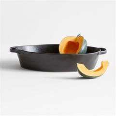 CRATE & BARREL - Refractaria para hornear Gres 26 x 41 cm