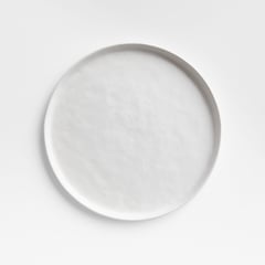 CRATE & BARREL - Plato de ensalada Porcelana Mercer 1 cm