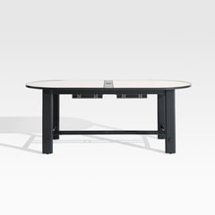 CRATE & BARREL - Mesa de comedor Zuma 8 personas