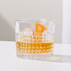 CRATE & BARREL - Vaso de Whisky Brixton Rocks en Vidrio 355 ml