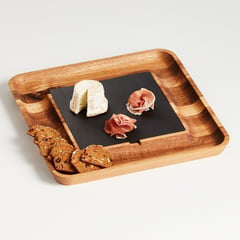 CRATE & BARREL - Tabla de Servir Slate