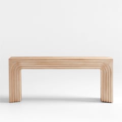 CRATE & BARREL - Mesa Consola Valo 183 cm