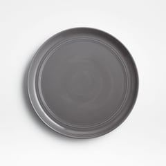 CRATE & BARREL - Plato de Ensalada Hue Gris Oscuro