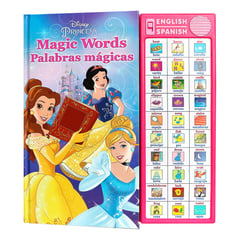 CIRCULO DE LECTORES - Princesas Disney Libro Bilingüe Magic Words con Sonido