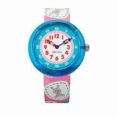 FLIK FLAK - Reloj Infantil Camping Badge Pink