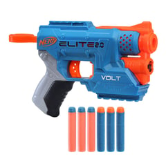 NERF - Lanzador Elite 2.0 Volt Sd-1, incluye (Lanzador y 6 dardos). A partir de 8 años.