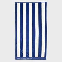 BENETTON - Toalla de Playa 450 g Stripes 100 x 180 cm