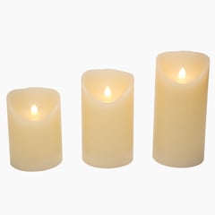 MICA - Set x3 Velas Led Control Remoto