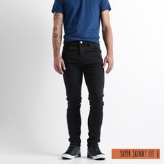 BEARCLIFF - Jean 5 Bolsillos para Hombre Super skinny