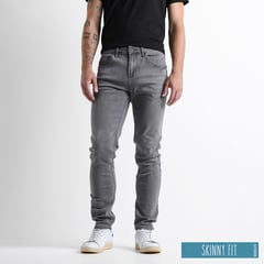 BEARCLIFF - Jean 5 Bolsillos para Hombre Skinny