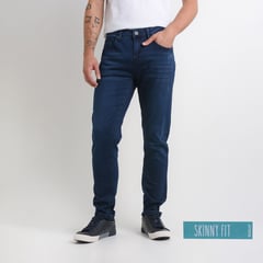 BEARCLIFF - Jean 5 Bolsillos para Hombre Skinny