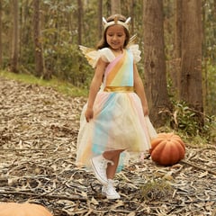 YAMP - Disfraz de Halloween para niña Unicornio Yamp