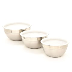 MICA - Set x3 Bowl Acero BQ