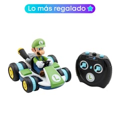 NINTENDO - Carro a control remoto Mario Kart Luigui Racer