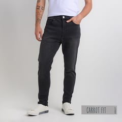 BEARCLIFF - Jean 5 Bolsillos para Hombre Carrot