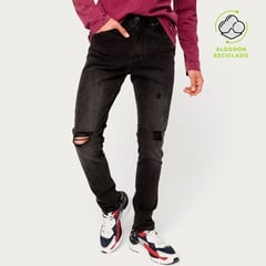 DENIMLAB - Jean 5 Bolsillos para Hombre Super skinny