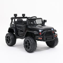 SCOOP - Carro montable eléctrico tipo Jeep Jungla 12V para niños