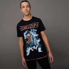 BEARCLIFF - Camiseta Hombre Manga Corta Dragon Ball Z