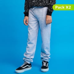 FEDERATION - Pack de 2 Pantalones Jogger para Niño