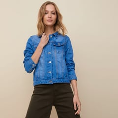 BASEMENT - Chaqueta de jean para Mujer de Algodón Basement