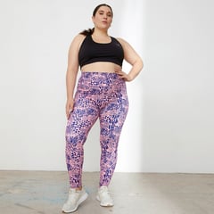 DIADORA - Leggins Deportivos para Mujer Tiro Alto