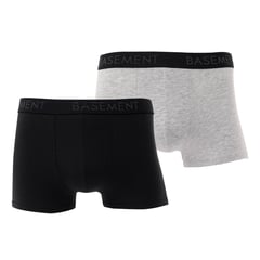 BASEMENT - Boxers Para Hombre Pack De 2 De Algodón