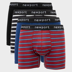 NEWBOAT - Boxers para Hombre Pack de 4