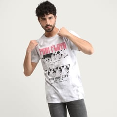 DENIMLAB - Camiseta Manga corta Hombre Pink Floyd