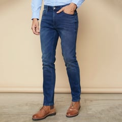 LA MARTINA - Jean 5 Bolsillos para Hombre Slim