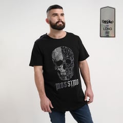 MOSSIMO - Camiseta para Hombre Manga corta con Estampado