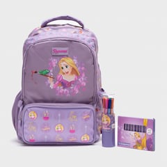 undefined - Maleta escolar para niños Princess Rapunzel 