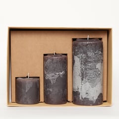 CASA CANTABRIA - Set velas Cera 24 x 32 cm