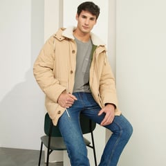 BASEMENT - Chaqueta para Hombre Con capota