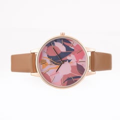 SYBILLA - Reloj análogo para mujer Camel