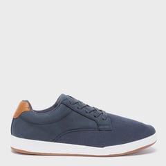 BASEMENT - Tenis para Hombre Moda Semi formal Azules Solkyn