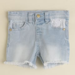 YAMP - Short de Jean para Bebe Niña