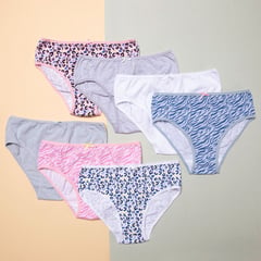 ELV - Pack de 7 Panties para niña ELV