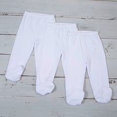 YAMP - Pantalones Bebé niño Pack de 3 unidades Cintura elásticada Algodón