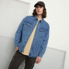 DENIMLAB - Chaqueta de jean para Hombre de Algodón