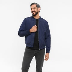 NEWBOAT - Chaqueta Bomber para Hombre