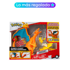 POKEMON - Figura de Acción Pokémon Charizard con Luces, Sonidos y Movimiento, a partir de 4 años, incluye (accesorios)