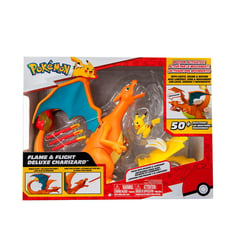 POKEMON - Figura de Acción Pokémon Charizard con Luces, Sonidos y Movimiento, a partir de 4 años, incluye (accesorios)