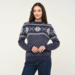 DENIMLAB - Saco Navideño Mujer con Estampado