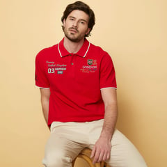 UNIVERSITY CLUB - Camiseta polo para Hombre Manga corta con Logo