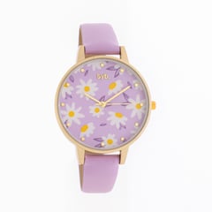 SYBILLA - Reloj análogo para mujer Pu Purple